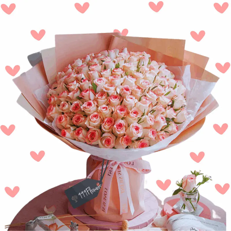 99 Roses Bouquet - 999Flowers