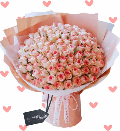 99 Roses Bouquet - 999Flowers