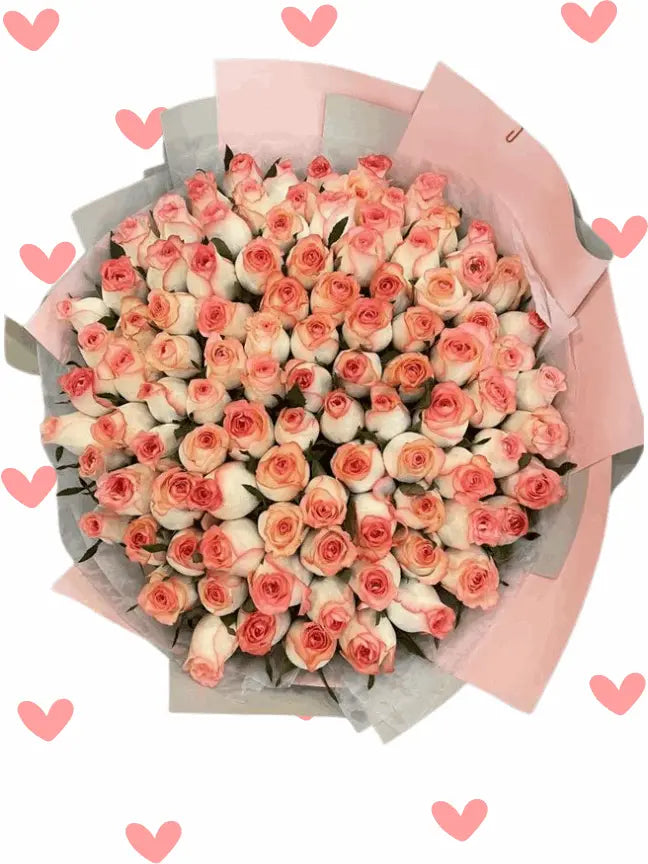 99 Roses Bouquet - 999Flowers