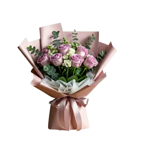 Pink Flower Bouquet - 999 Flowers