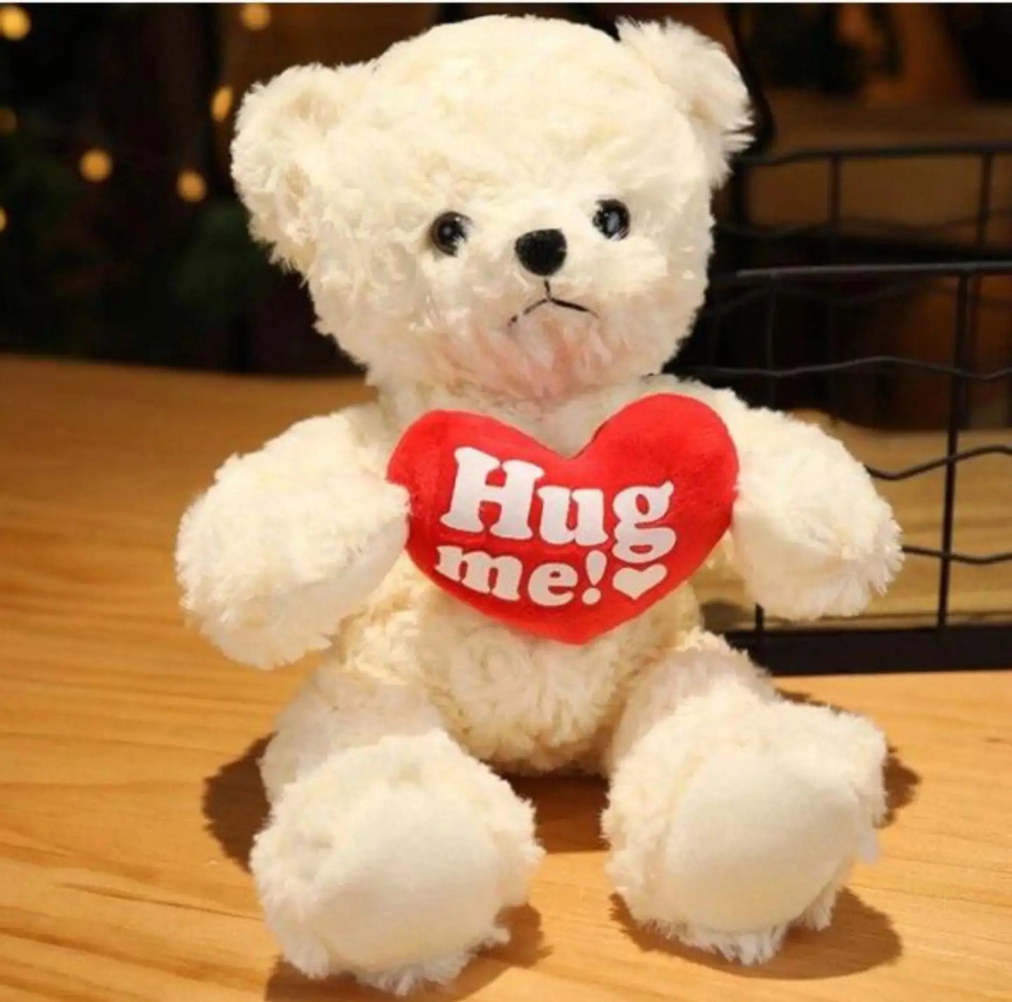 Pure Snow White Teddy Bear plush toy for gift delivery in Hong Kong